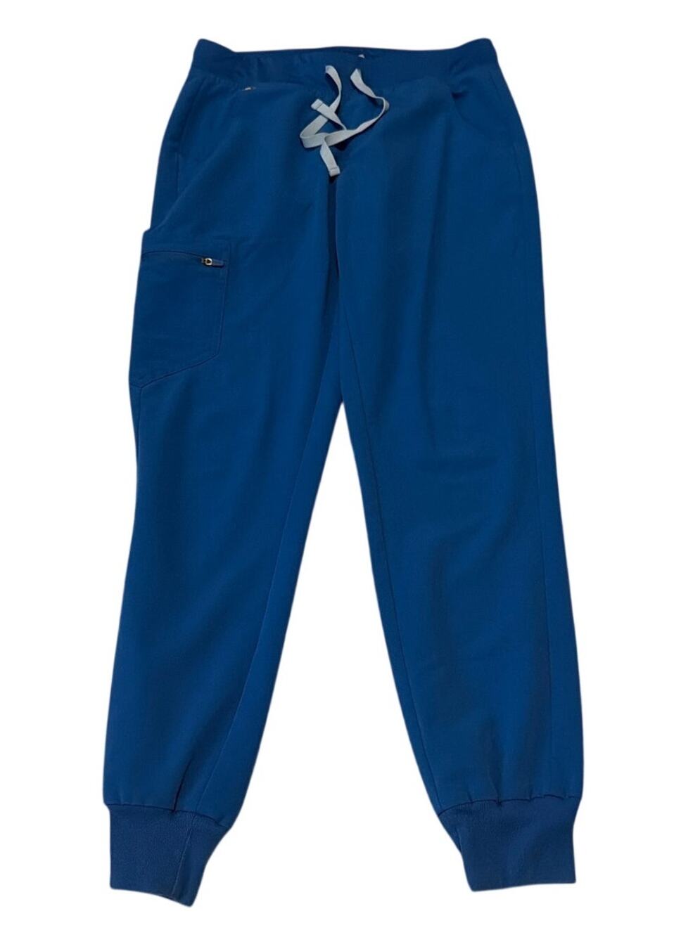 FIGS Zamora Jogger Scrub Pants Royal Blue Size Small Medical